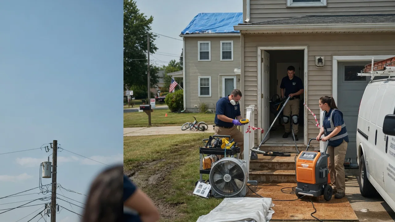 Water Damage Repair in Warriors Mark, PA near me